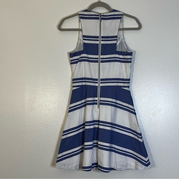Southern Tide | Nautical stripe blue & white cotton dress Women’s size 0 preppy - Picture 6 of 11